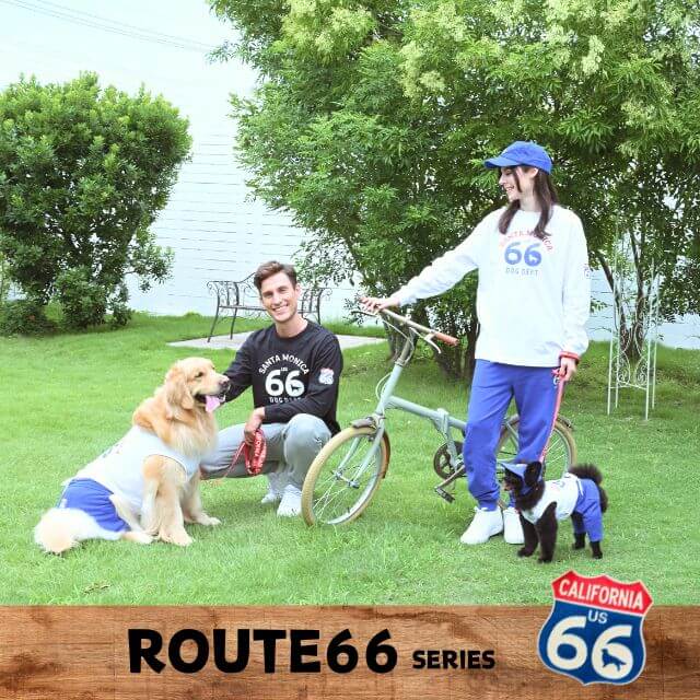 24AW ROUTE 66ペアルック ブランドのドッグデプト/DOG DEPT