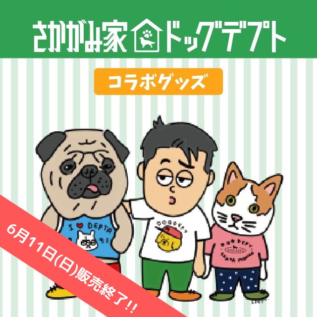 さかがみ家×DOG DEPTコラボアイテム | DOG DEPT（ドッグデプト）